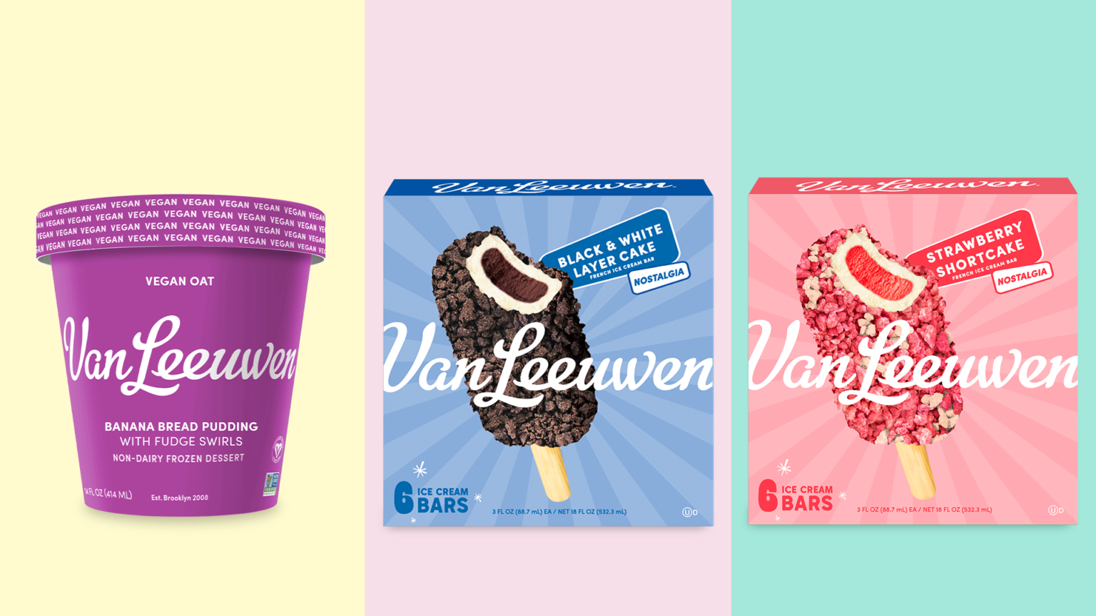 Van Leeuwen teams up with Sprouts to launch three nostalgic sweet