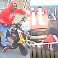 A side by side of two suspects wanted for two stabbings in Brooklyn and the Bronx