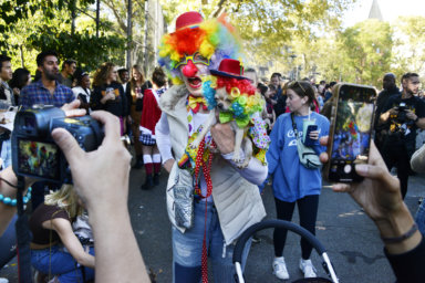 Tompkins Square Park Halloween dog festival fun