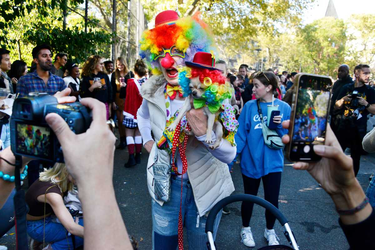 Tompkins Square Park Halloween dog festival fun