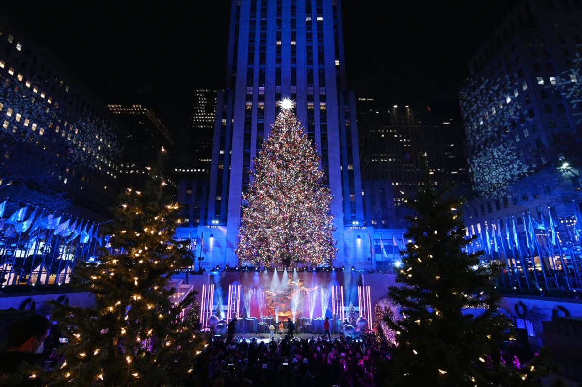 2021 Rockefeller Center Christmas Tree Lighting