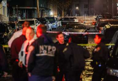 Bronx shooters on scooter injure two men