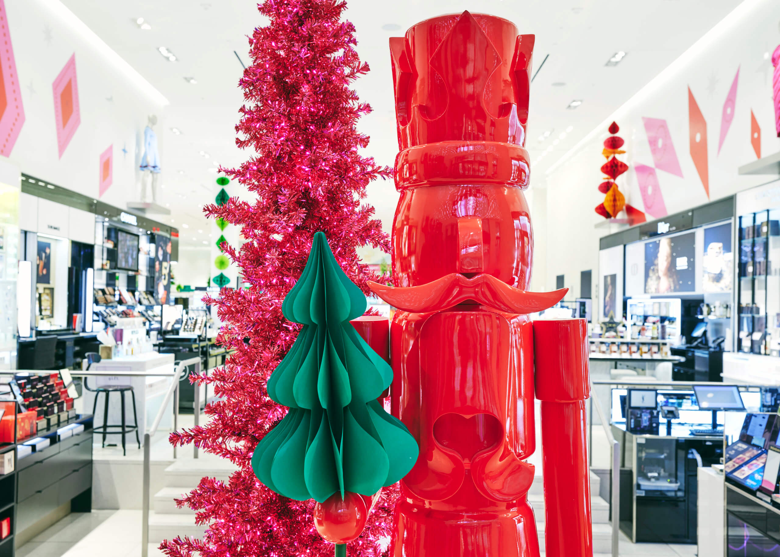 Nordstrom's New York City flagship unveils larger-than-life holiday  decorations