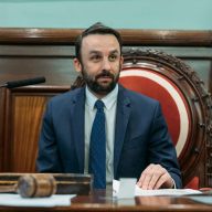 Keith Powers in the City Council, now a potential Manhattan borough president candidate