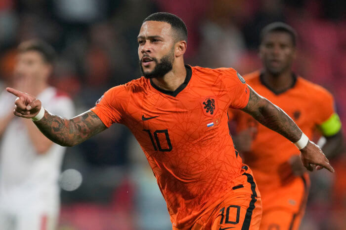 Memphis Depay Netherlands World Cup Group A