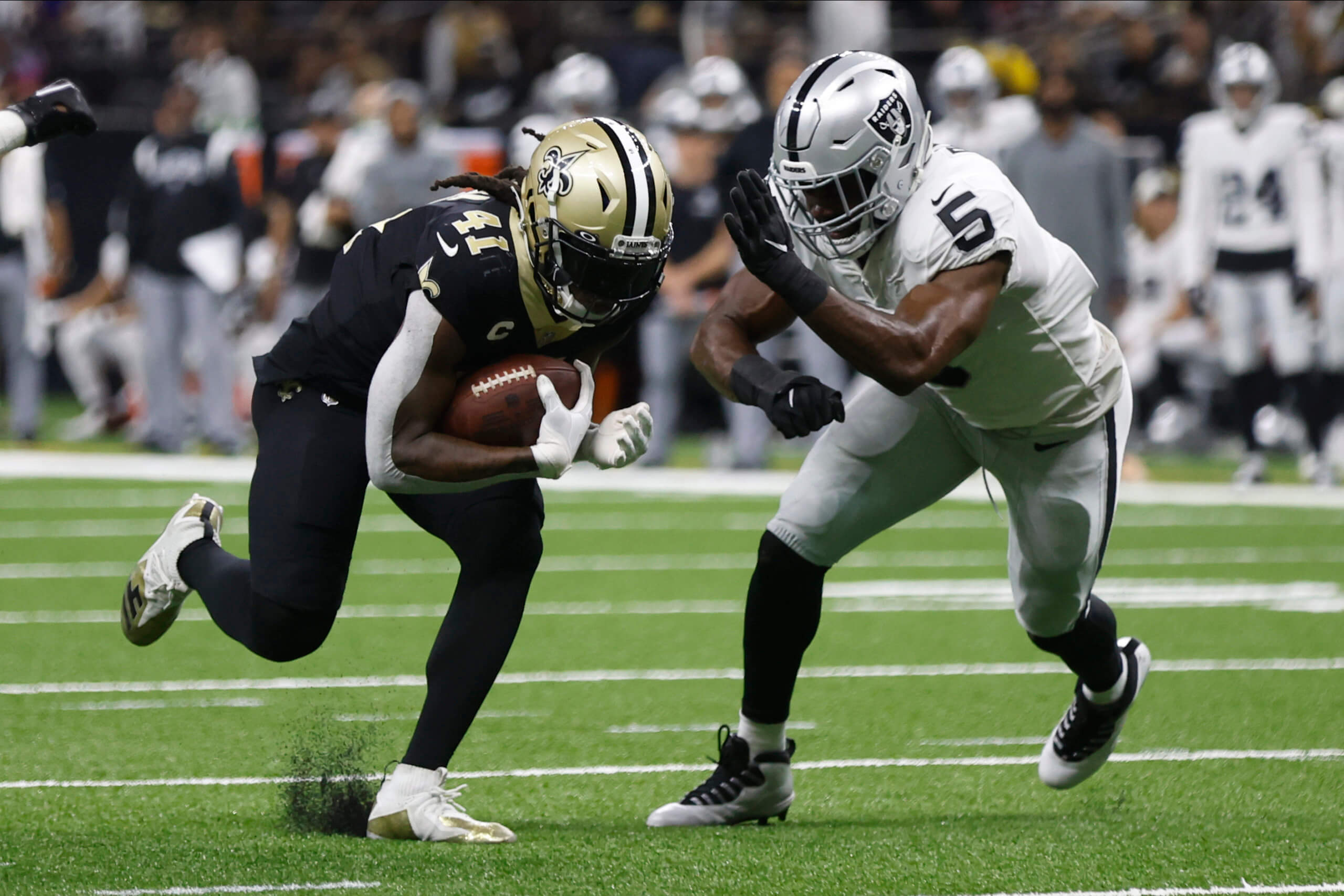 Can Alvin Kamara carry the Saints over the Ravens?