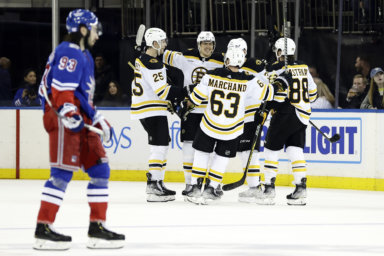 Rangers outclassed by Bruins
