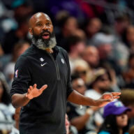 Nets coach Jacque Vaughn