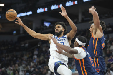 Karl Anthony Towns could be a Knicks trade target