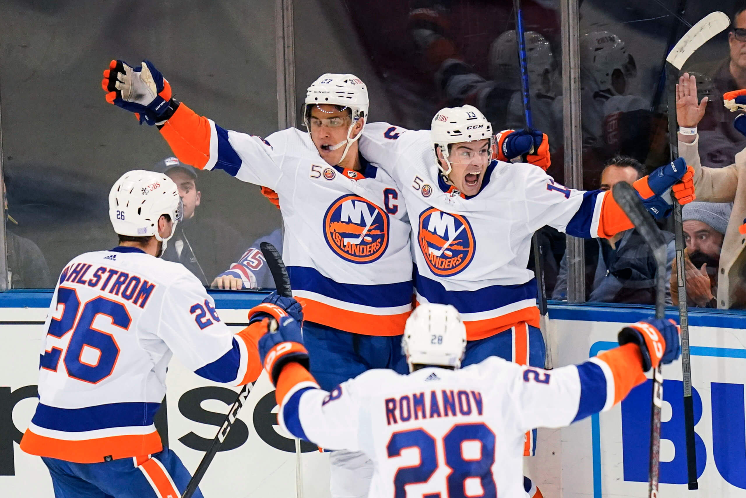 Islanders Rangers Anders Lee GWG