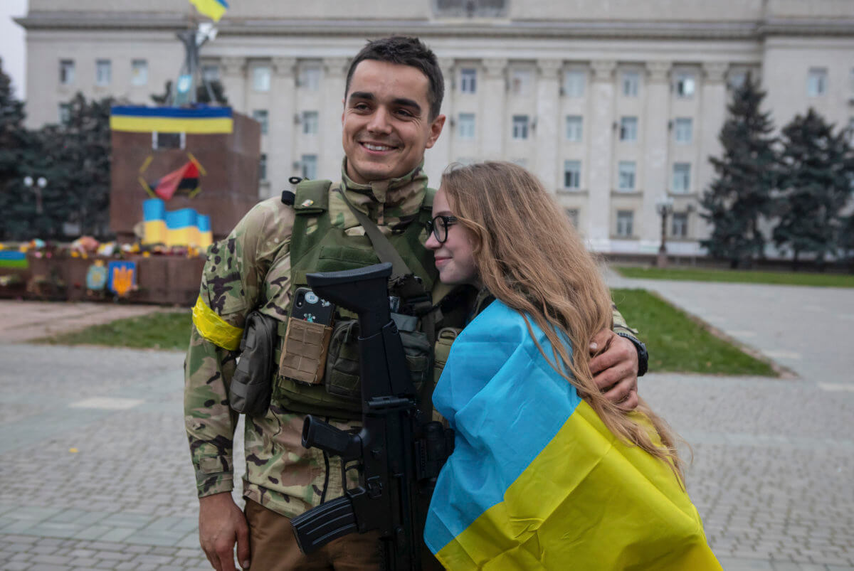 After Kherson success, Kyiv vows to keep driving out Russia 2 Kherson liberated