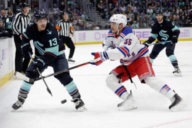 Rangers' Lindgren to miss ninth straight game