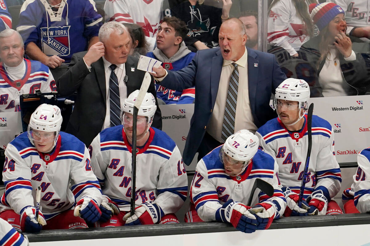 Rangers' part ways with Gallant's coaching staff