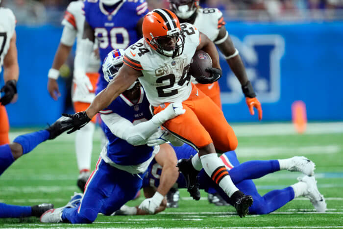 5 takeaways from the Buffalo Bills uneven 31-23 victory over the Cleveland Browns 2 The Buffalo Bills stopped Nick Chubb