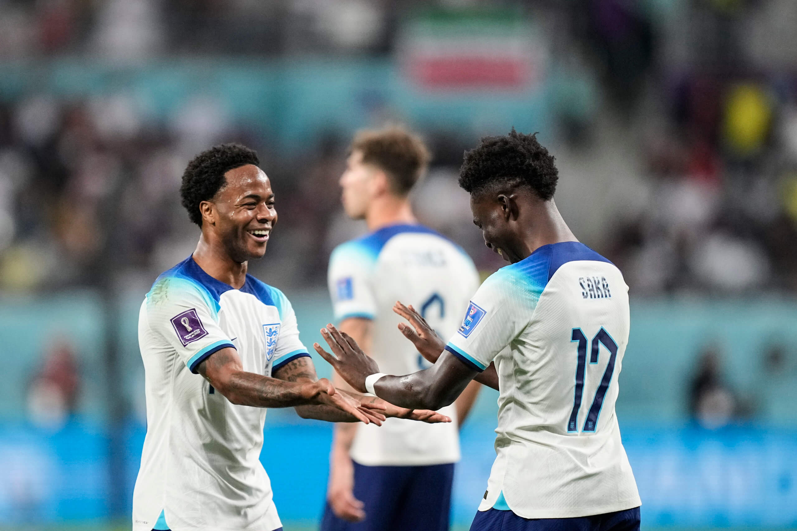 Raheem Sterling Bukayo Saka England World Cup