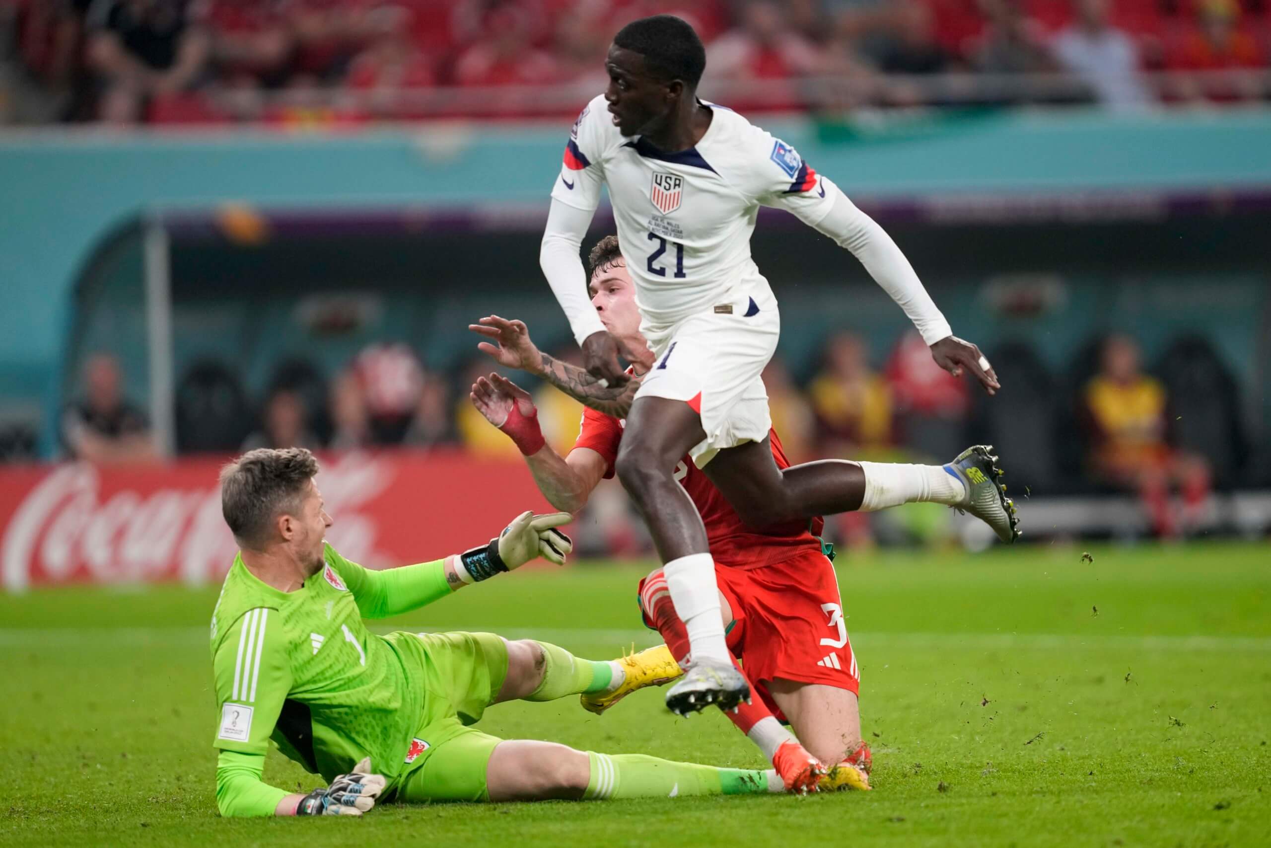 Tim Weah USMNT World Cup