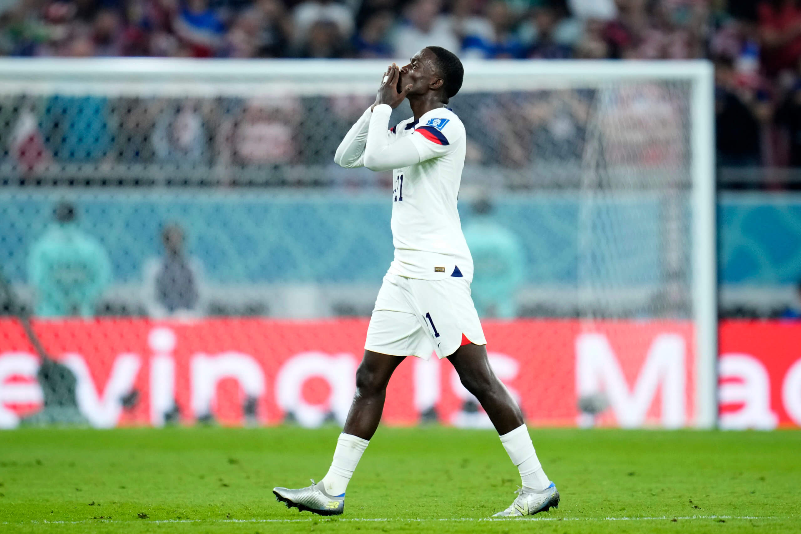USMNT concedes late penalty, miss out on costly points vs. Wales in World Cup opener 2 Tim Weah USMNT