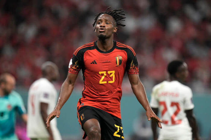 Michy Batshuayi Belgium Canada World Cup