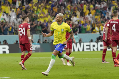 Richarlison Brazil Serbia World Cup
