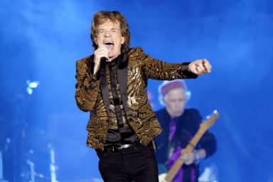 Mick Jagger, of the Rolling Stones