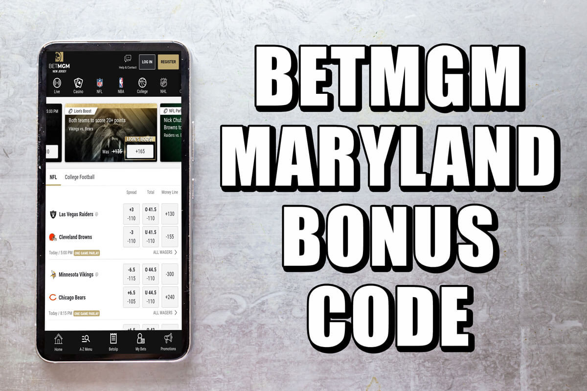 BetMGM Maryland bonus code