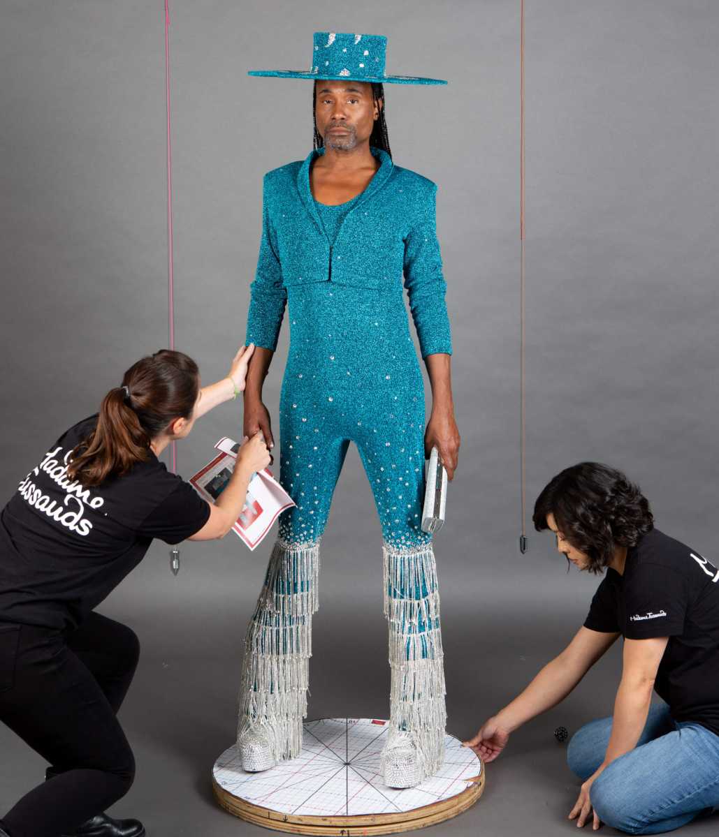 Billy Porter Madame Tussauds New York