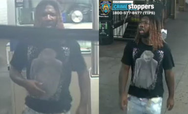 Cops are searching for this man in connection with the Aug. 30 shooting at Brooklyn Bridge Park.