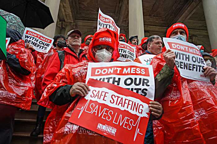 Nurse strike looming