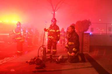 Brooklyn trash chute fire