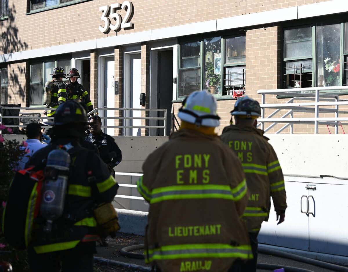 One person injured after fire breaks out in basement of Brooklyn apartment building