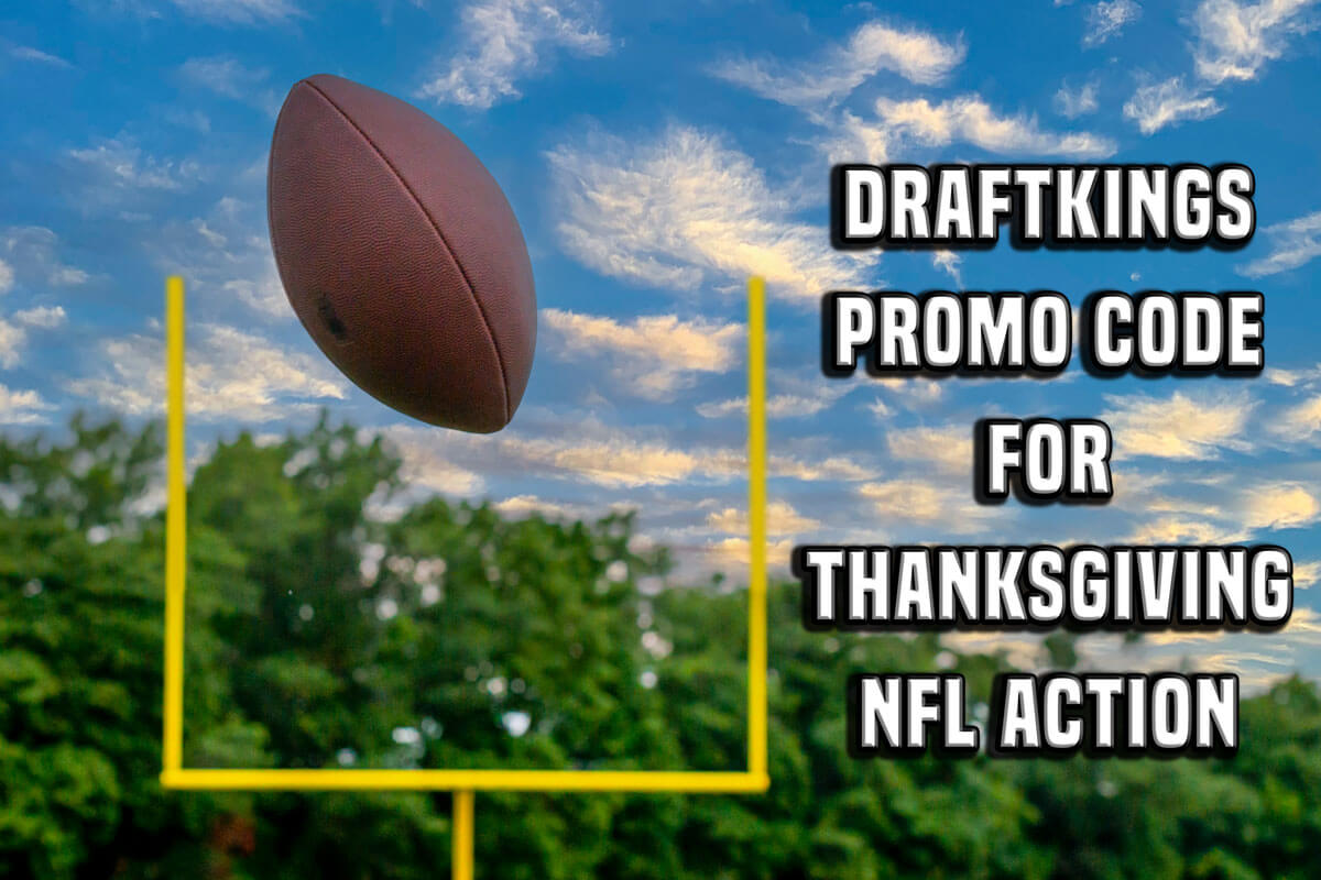 DraftKings promo code for Thanksgiving NFL action scores bet $5