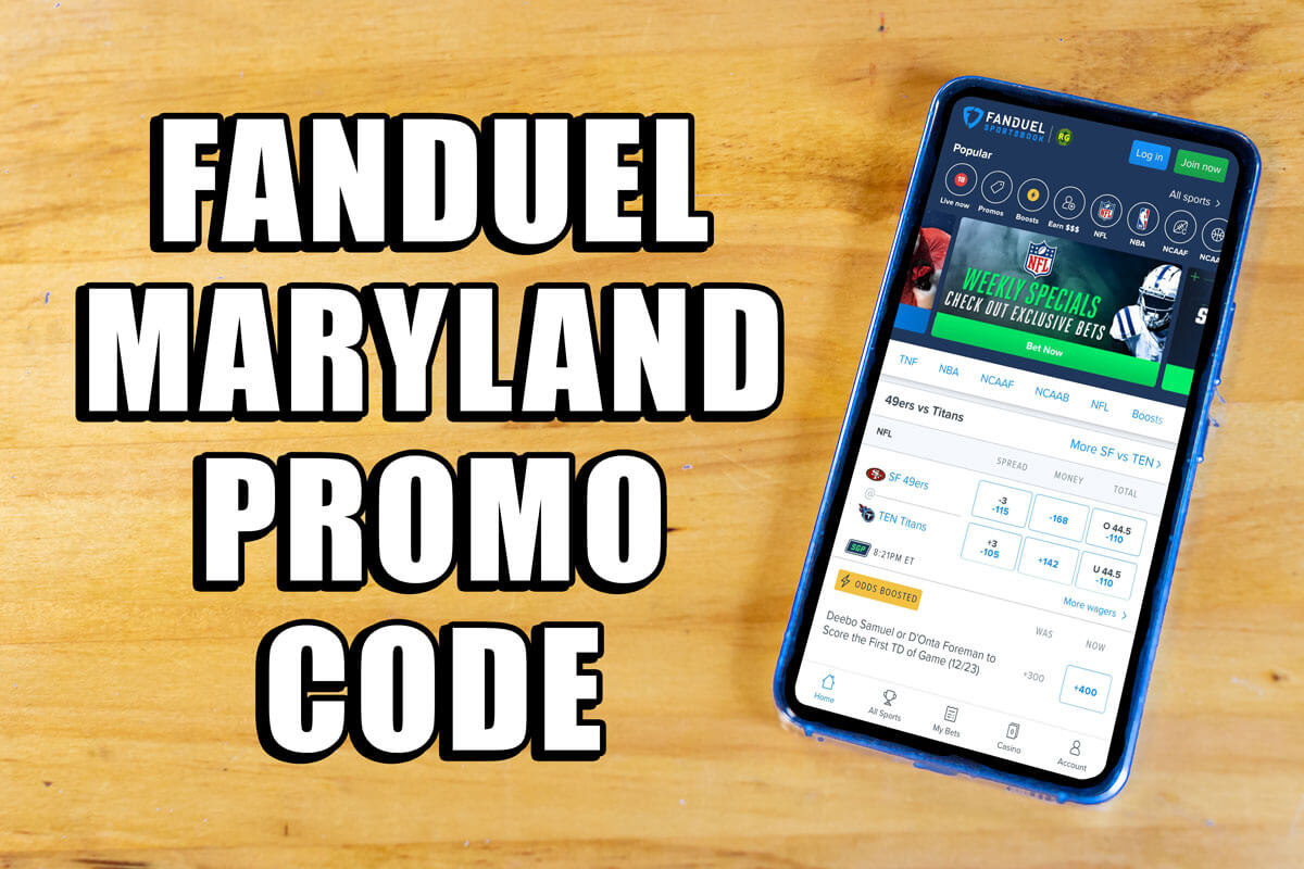 fanduel maryland promo code