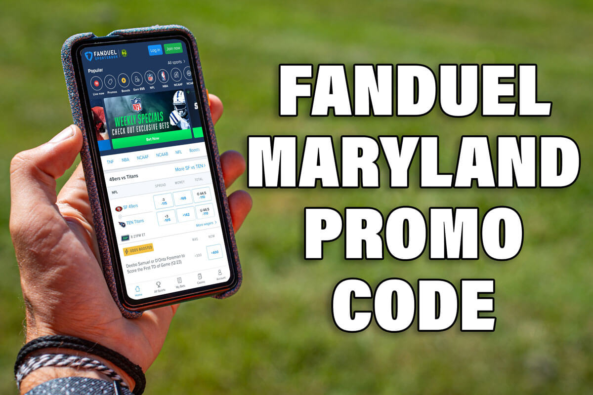 FanDuel Maryland promo code 1 last chance to grab early sign up bonus