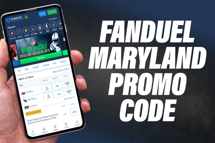 FanDuel Maryland promo code launch offer scores bet 5, win 200 bonus