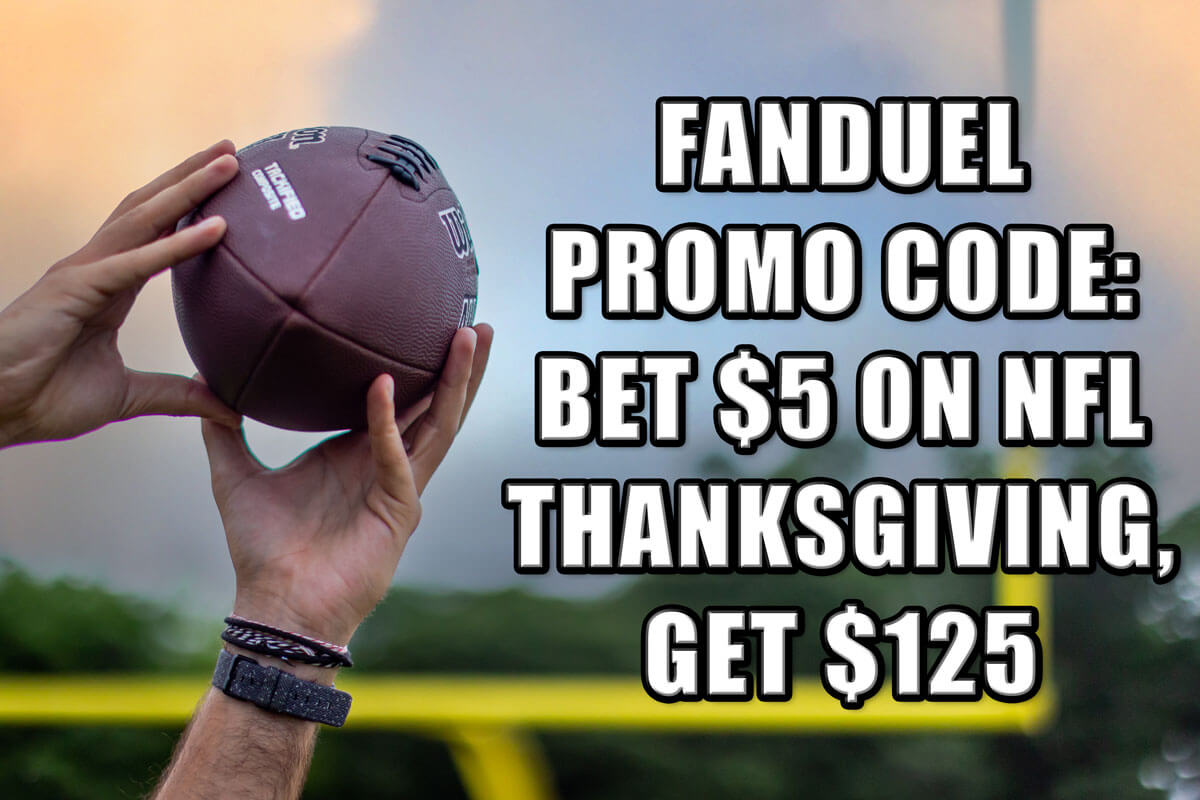 FanDuel promo code for NFL Thanksgiving scores bet , get 5