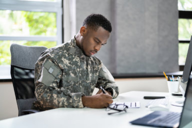 Veteran African Man Person Education