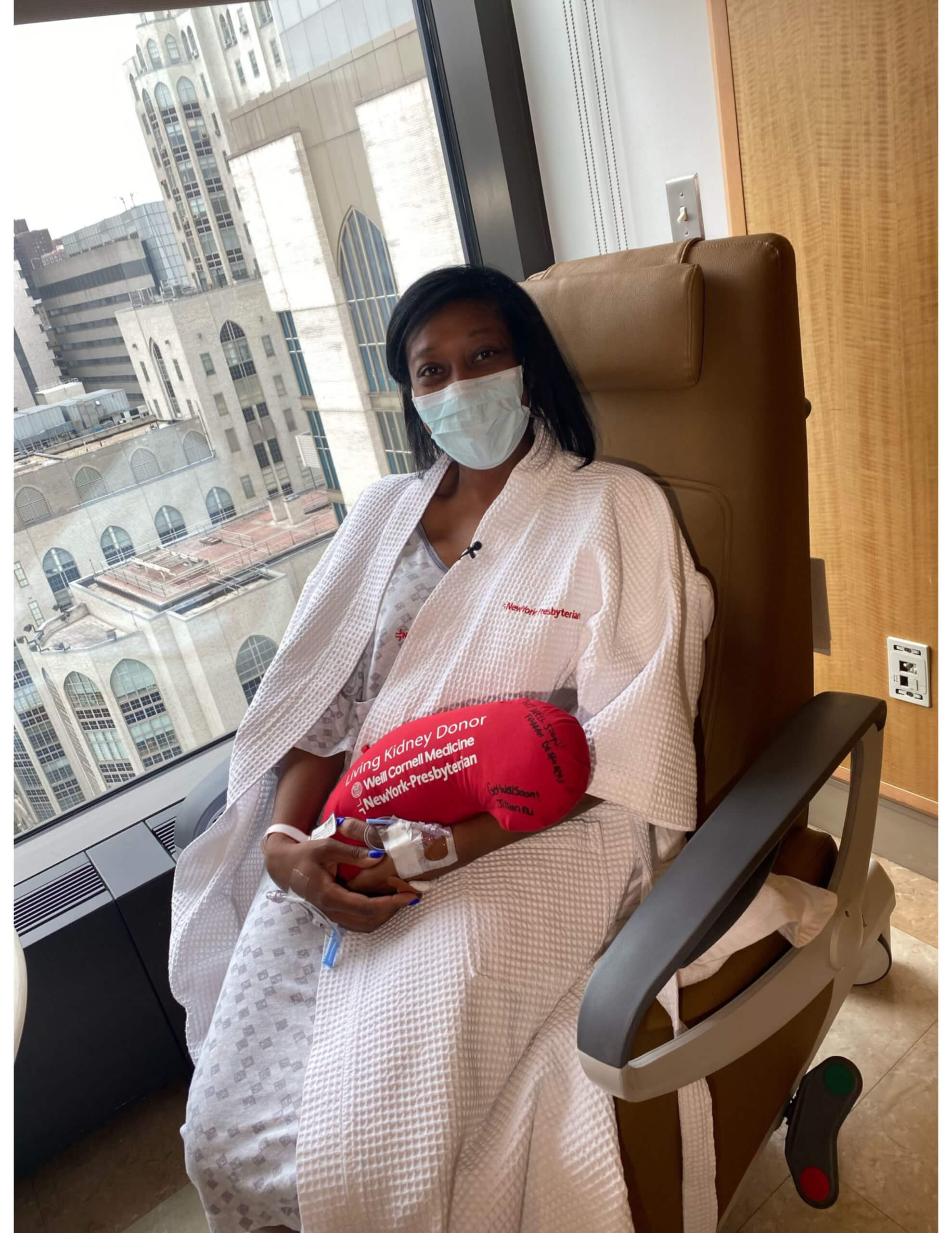 Gift of life: Stranger donates kidney to NYPD officer from Brooklyn 6 Sophia Jackson