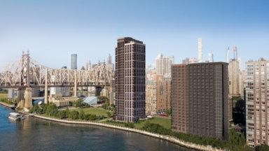 Roosevelt Island Riverwalk building