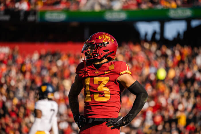 Iowa State wide receiver Jaylin Noel