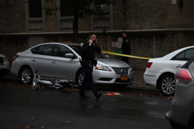 Man shot riding bike in Brooklyn