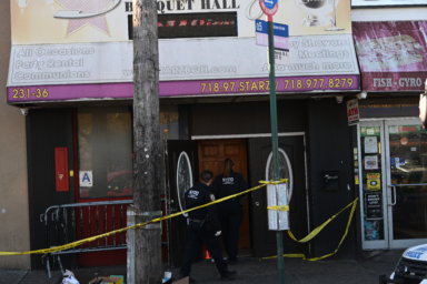 Queens banquet hall shooting leaves two men injured