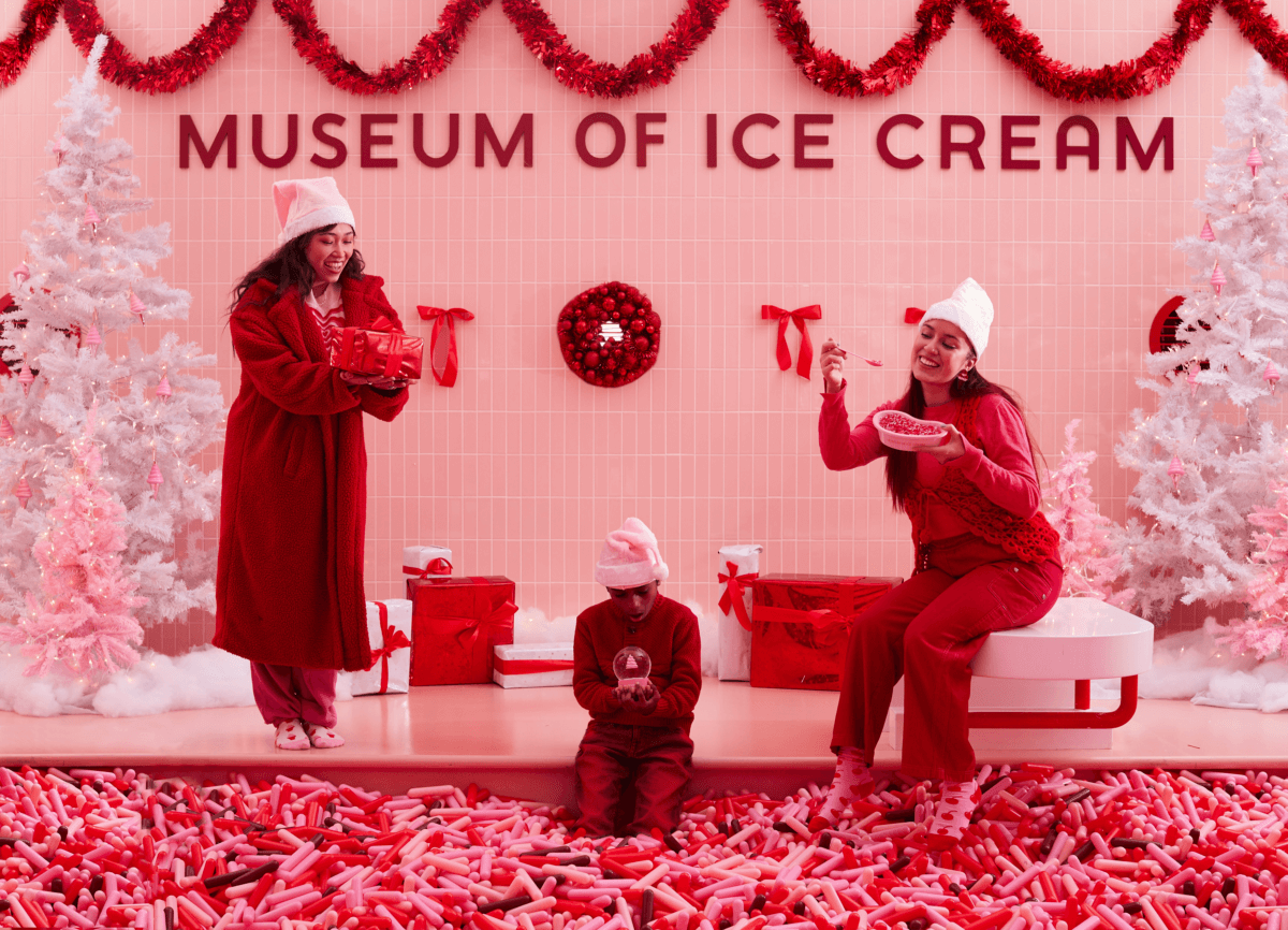 Pinkmas at the Museum of Ice Cream
