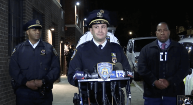 Bronx police address murder of two children
