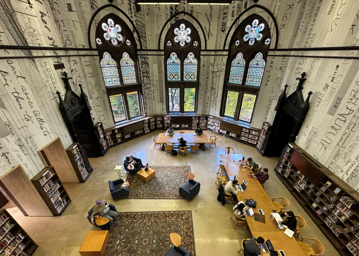 Jefferson Market Library reading room