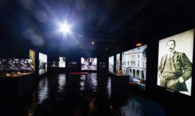 A room at Titanic: The Exhibition