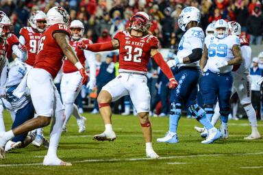 N.C. State linebacker Drake Thomas