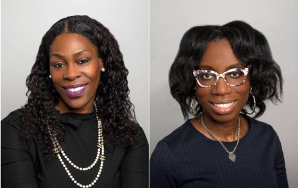 Johari Jenkins-Taylor and Kimberly Williams