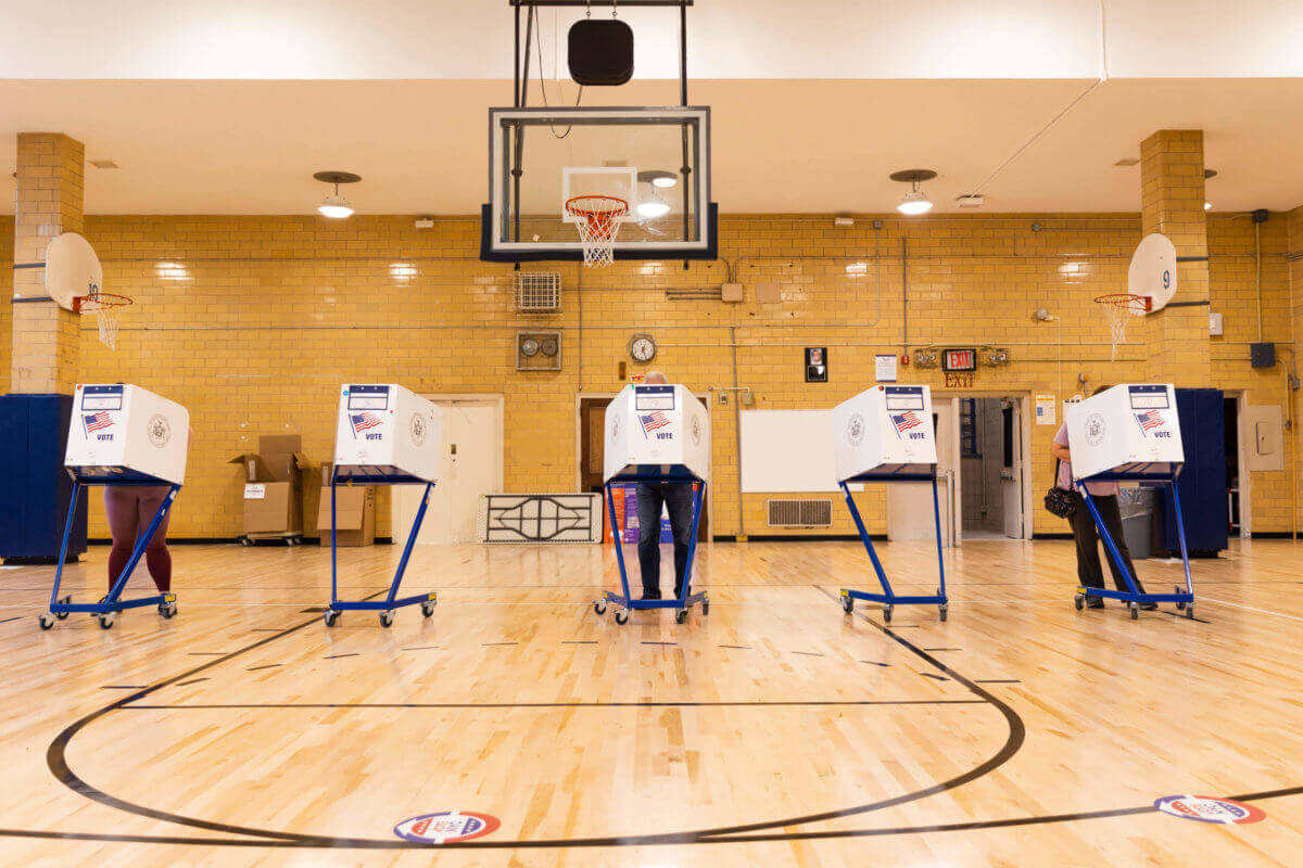 early voting booths