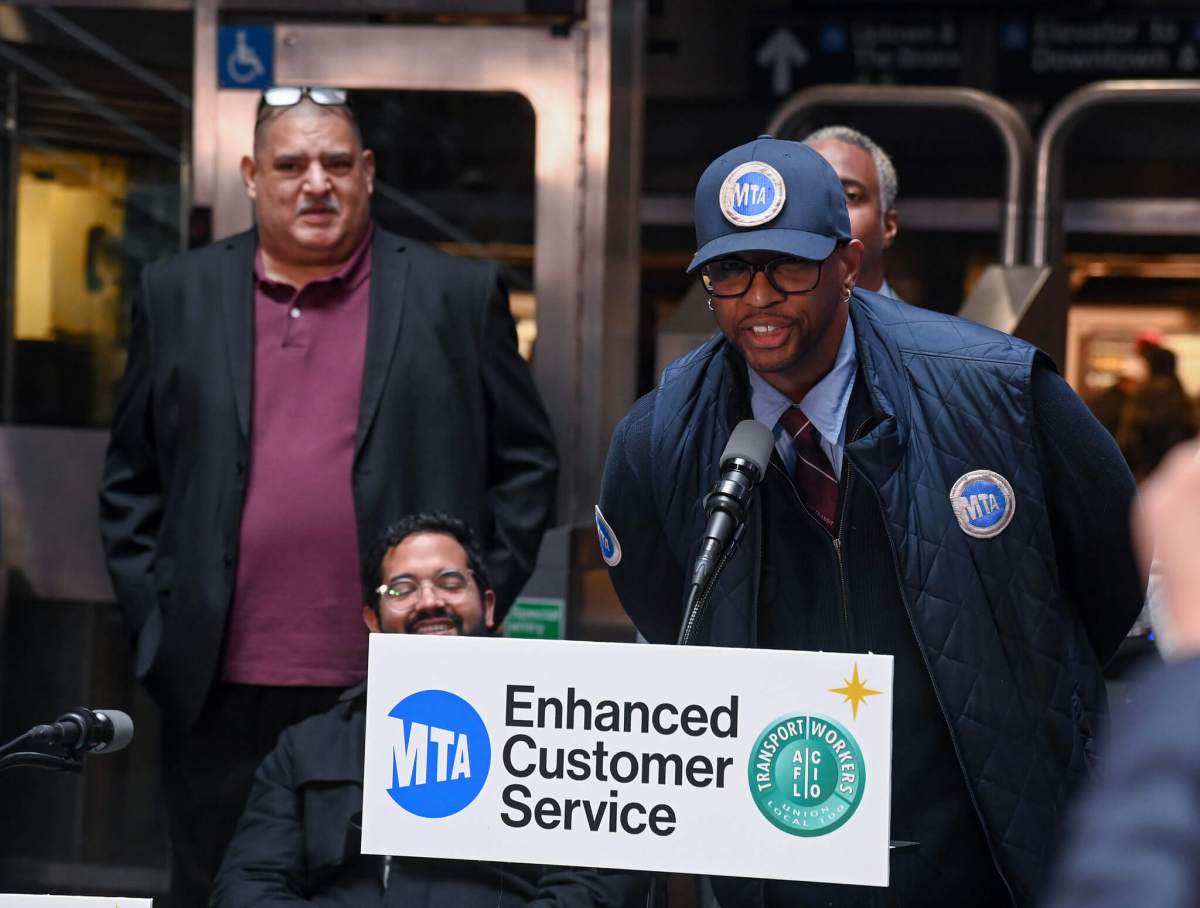 Subway station agents will work outside token booths starting next year 5 Despite his name, veteran station agent Dwane Boothman is excited for his new role beyond the booth