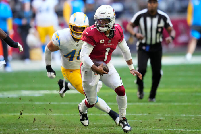 Kyler Murray and the Cardinals take on the Patriots